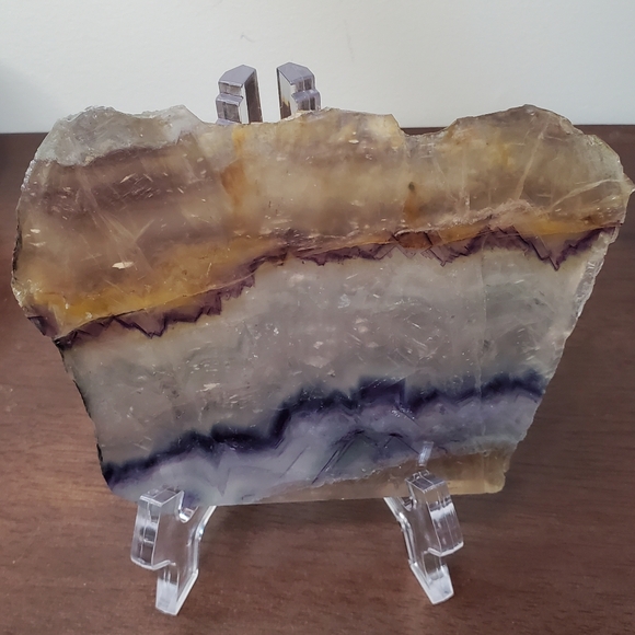 Fluorite Crystal Slab - Picture 4 of 13